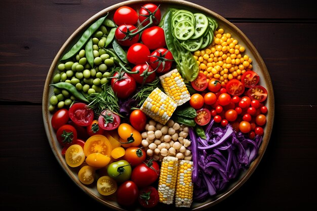 Vibrant Veggie Medley Bowl