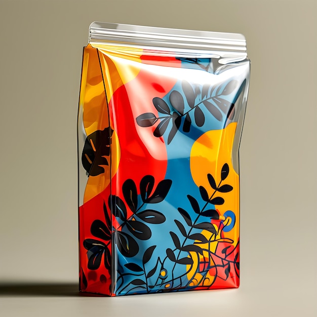 Vibrant Visions Artistic Zipper Pouch Zipper pacchetto di confezionamento Collezione