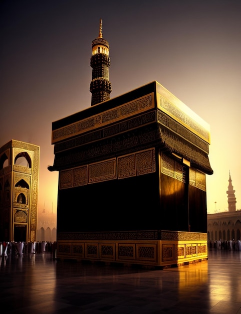 vibrante Kaaba la Casa di Dio