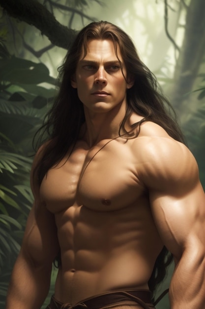 vibrante potente e forte Tarzan