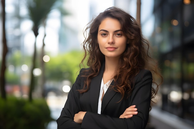 vicina alle donne d'affari di successo in ufficio