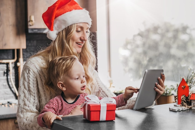 Videochiamate di famiglia di Capodanno