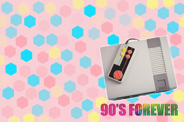 Videogioco per console con controller decennio degli anni '90 Tecnologia dell'epoca