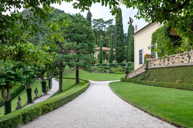 Villa del Balbianello giardino verde