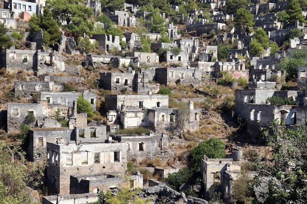 Villaggio abbandonato in Turchia Fethiye Kayakoy