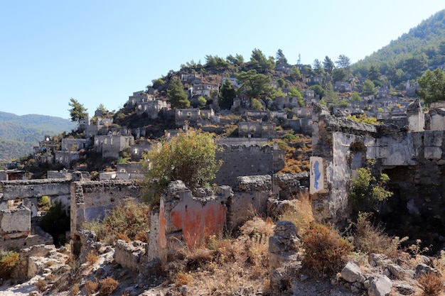 Villaggio abbandonato in Turchia Fethiye Kayakoy