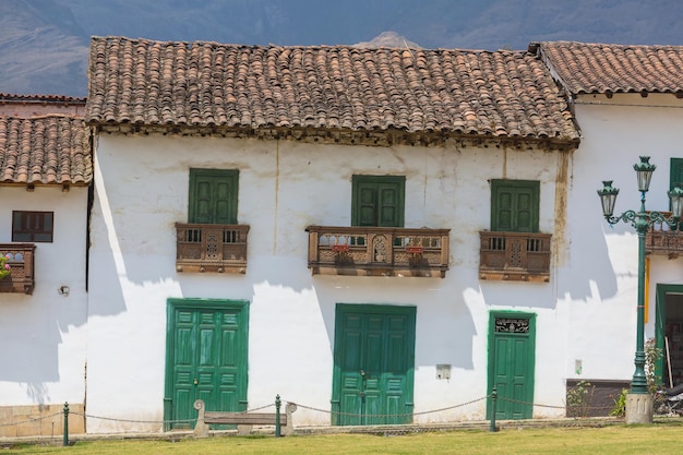 Villaggio coloniale in Perù