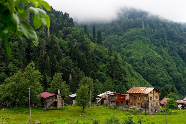 Villaggio di Ayder sull'altopiano, Rize - Turchia