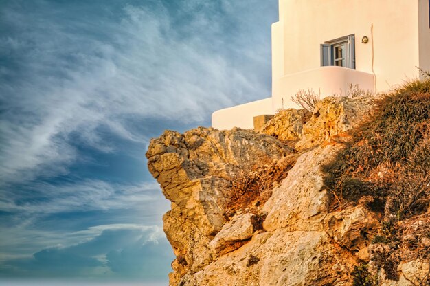 Villaggio di Chora nell'isola di Folegandros