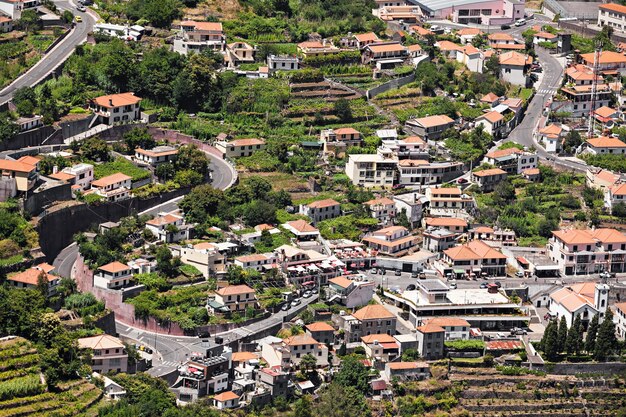 Villaggio di Curral das Freiras a Madeira, Portogallo