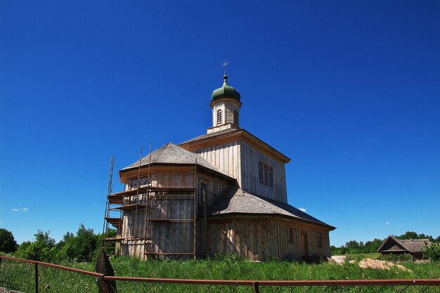 Villaggio di Ozertso nel paese della Bielorussia