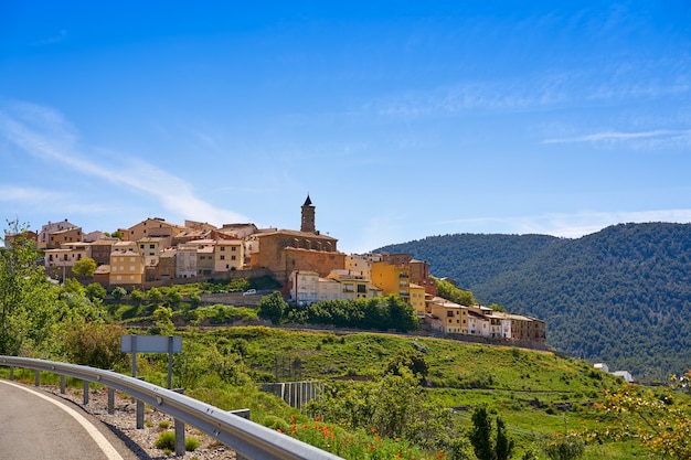 Villaggio di Torrijas nella provincia di Valencia della Spagna