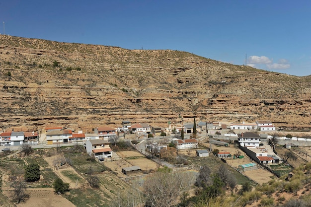 Villaggio rurale di becerra a guadix granada