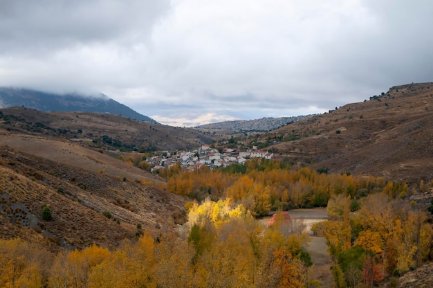 Villaggio rurale di Las Juntas de Gor nel Parco Naturale della Sierra de Baza - Granada