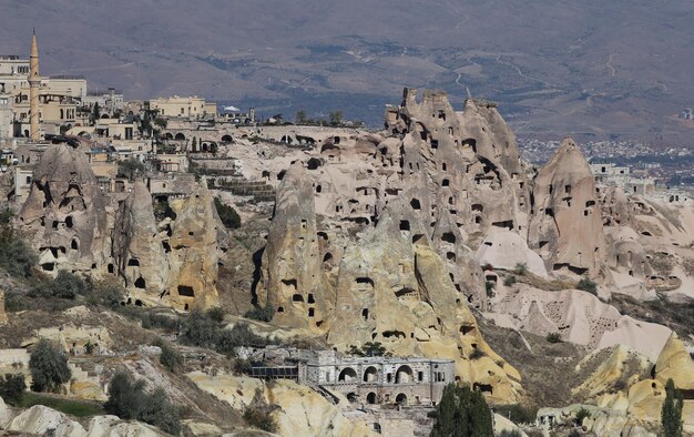 Villaggio Uchisar in Cappadocia Nevsehir Turchia