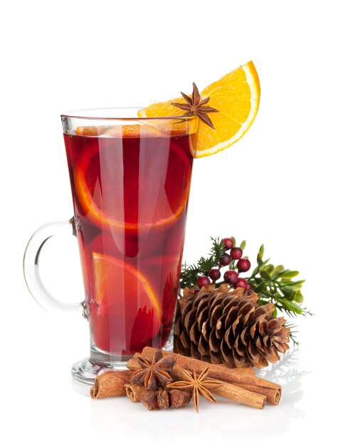 Vin brulè di Natale con spezie