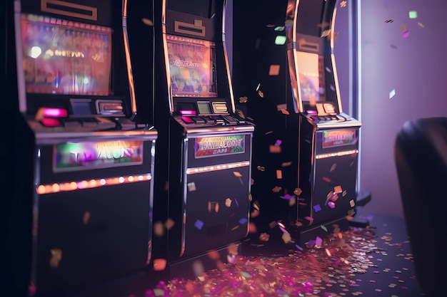Vincere meraviglie slot machine in un'atmosfera piena di coriandoli