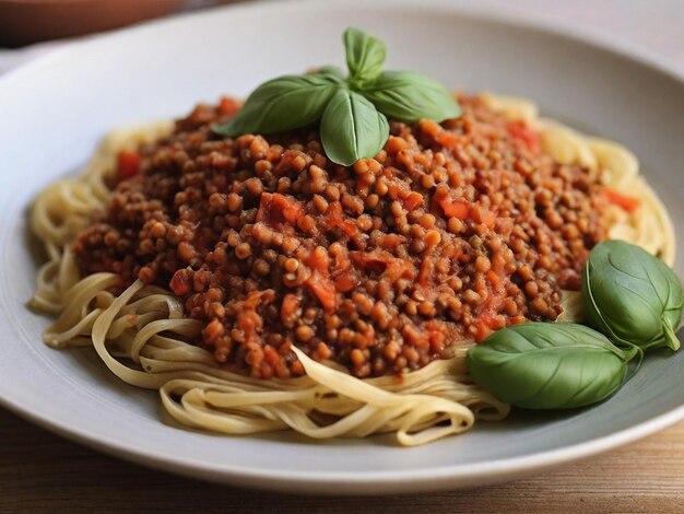 Vincitore della serata Quick Lentil Bolognese