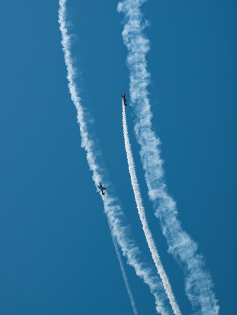 Vintage aereo in formazione al Rocky Mountain Airshow di Broomfield, Colorado.