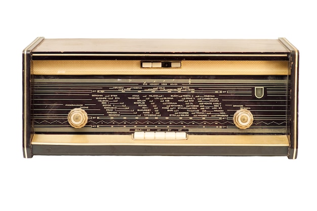 Vintage radio arte vettoriale