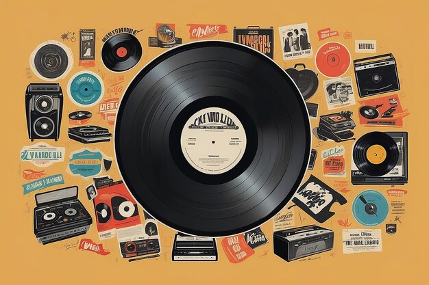 Vinyl d'epoca