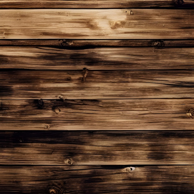 È visibile una parete di legno marrone con uno sfondo marrone scuro e la trama delle venature del legno.