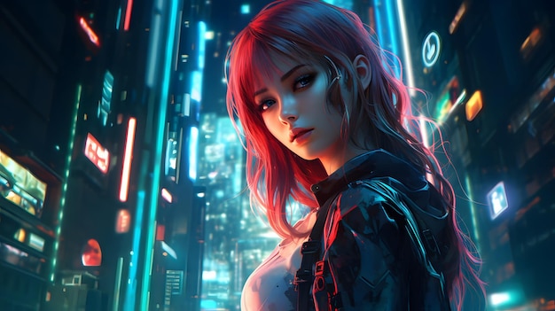 Visioni di fantasie anime e regni cyberpunk