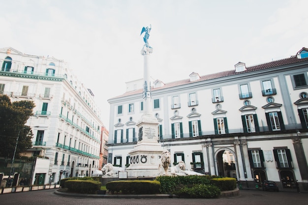 Visita della città di Napoli Italia