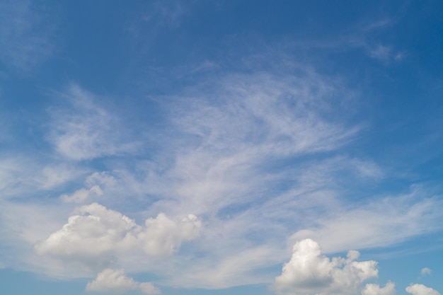 Vista a bassa angolazione del cielo nuvoloso