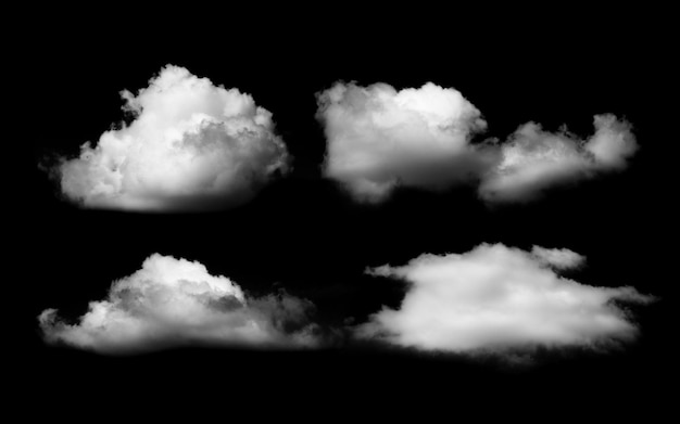 Vista a basso angolo delle nuvole nel cielo