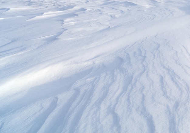 Vista ad alto angolo del fondo di struttura della neve con lo spazio della copia