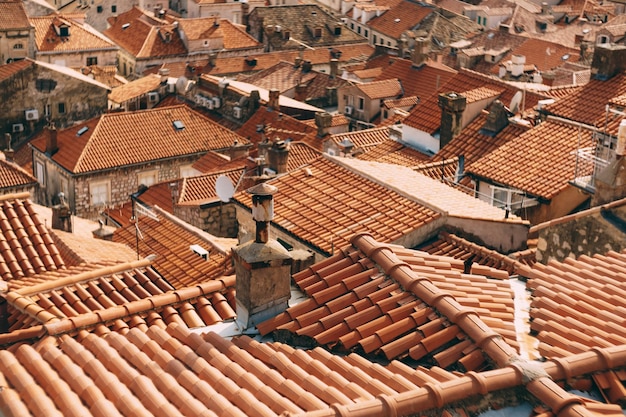 Vista ad alto angolo del paesaggio cittadino