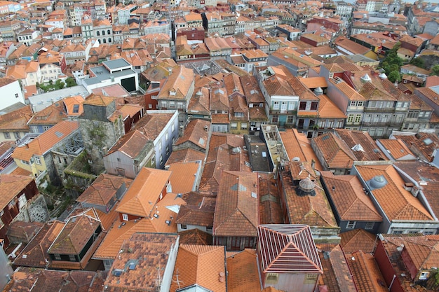 Vista ad alto angolo del paesaggio urbano