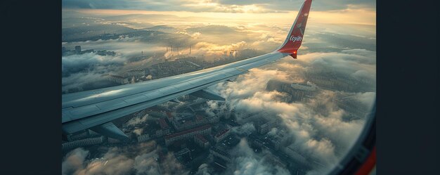 Vista aerea da un aereo