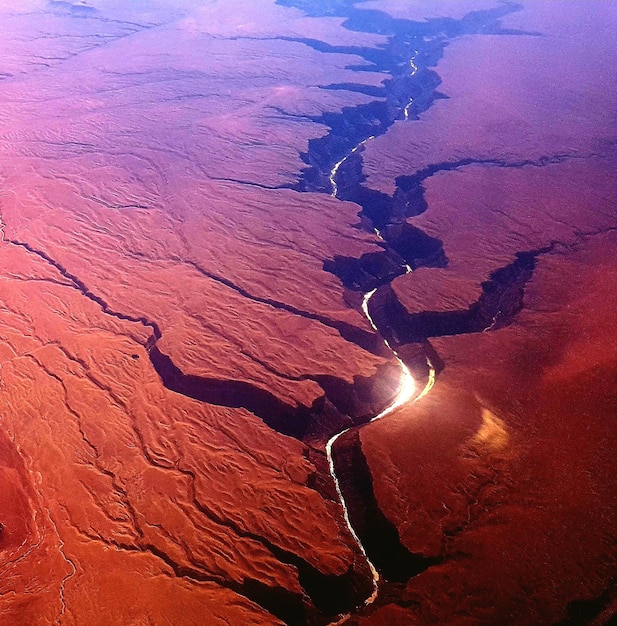 Vista aerea del paesaggio