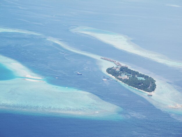 Vista aerea dell'isola