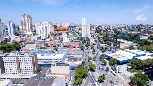 Vista aerea della città di Diadema Sao Paulo, Brasile