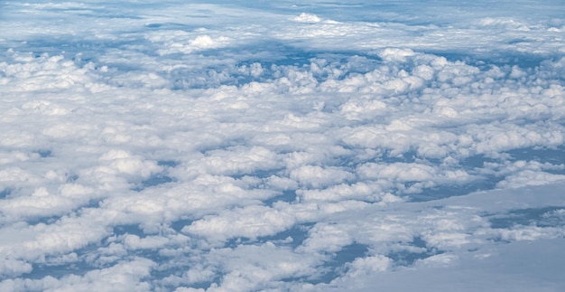 Vista aerea delle nuvole