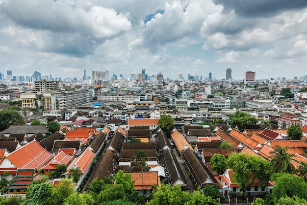 Vista aerea di Bangkok, Tailandia