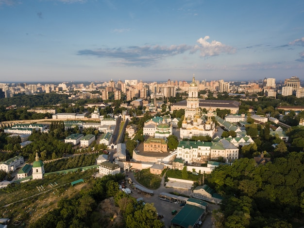 Vista aerea di Kiev Pechersk Lavra, Ucraina