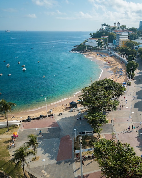 Vista aerea drone di Porto da Barra