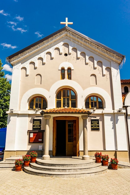 Vista alla Cattedrale della Natività della Beata Vergine Maria a Zajecar, Serbia