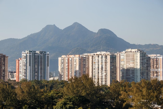 vista da Barra da Tijuca a Rio de Janeiro in Brasile