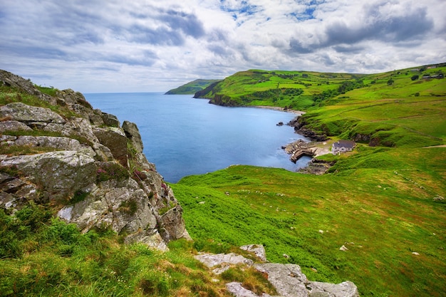 Vista da Torr Head sulla strada costiera della Causeway