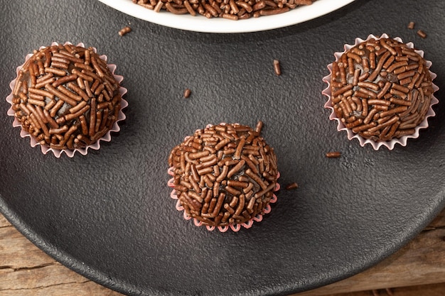 Vista dall'alto del brigadeiro brasiliano