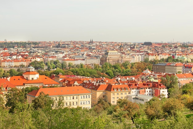 Vista dall'alto della bellissima città vecchia