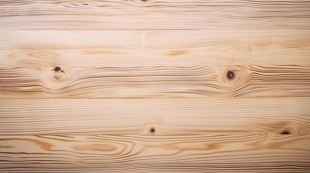 vista dall'alto della superficie di legno beige vuota con spazio per la copia