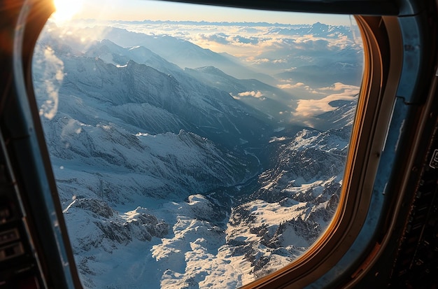 vista dalla cima della montagna