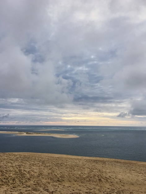 Vista dalla duna di Pyla, la più alta d&#39;Europa, in Francia