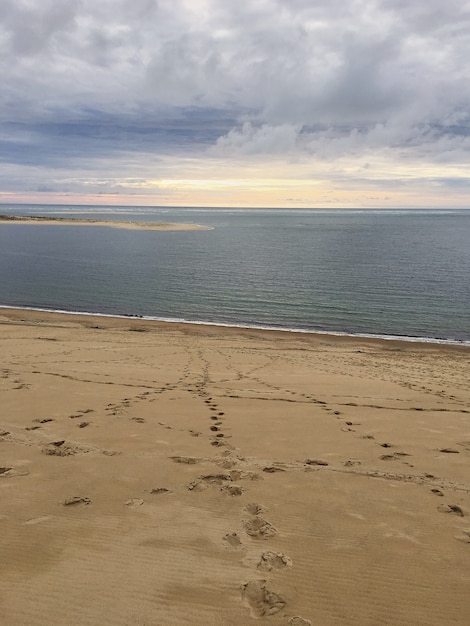 Vista dalla duna di Pyla, la più alta d&#39;Europa, in Francia